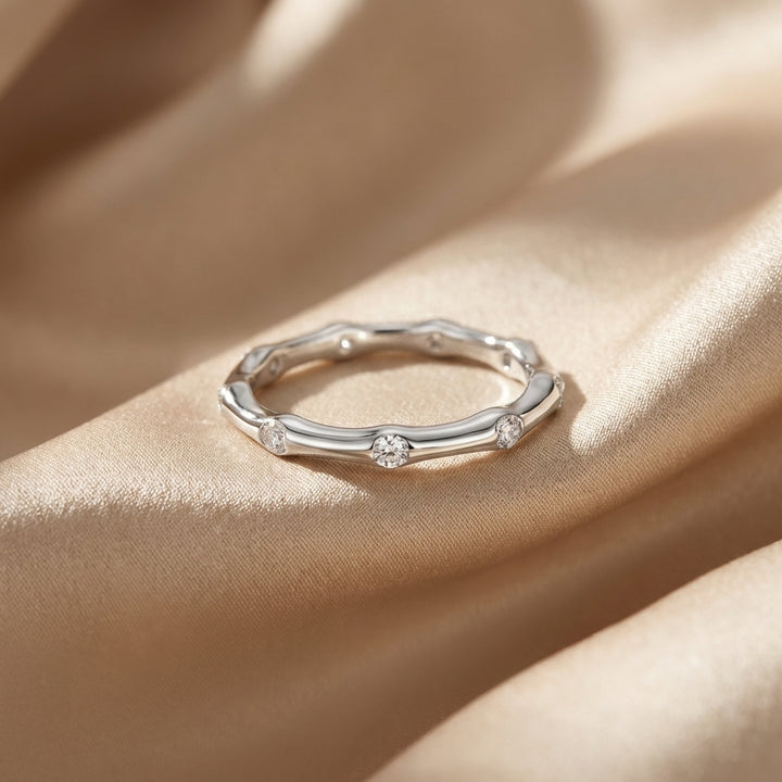 Muse 925 Silver Lab Grown Diamond Ring