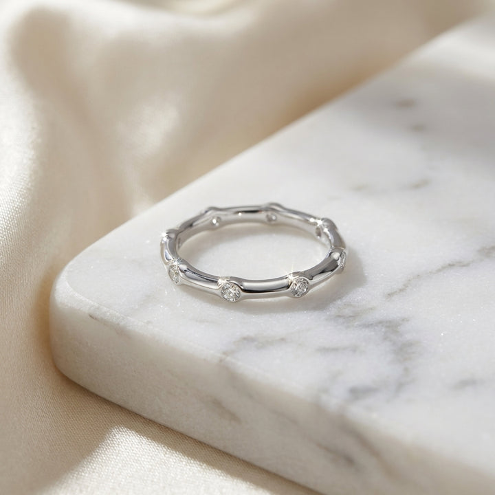 Muse 925 Silver Lab Grown Diamond Ring