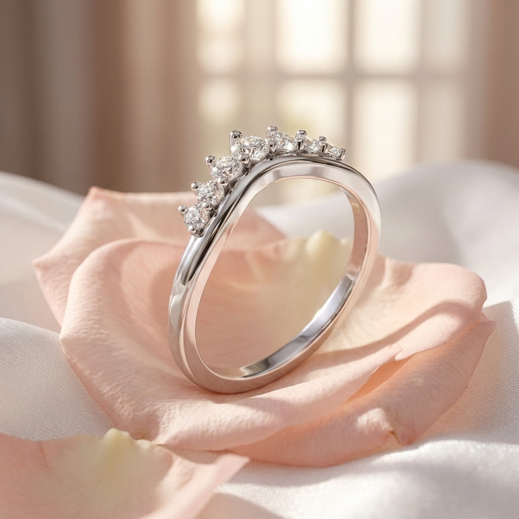 Adore 925 Silver Lab Grown Diamond Ring