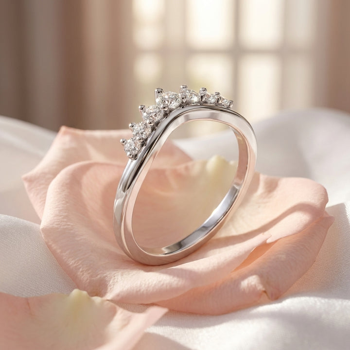 Adore 925 Silver Lab Grown Diamond Ring