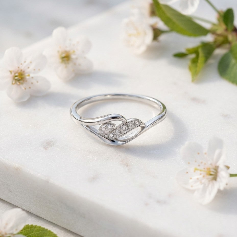 Aria 925 Silver Lab Grown Diamond Ring