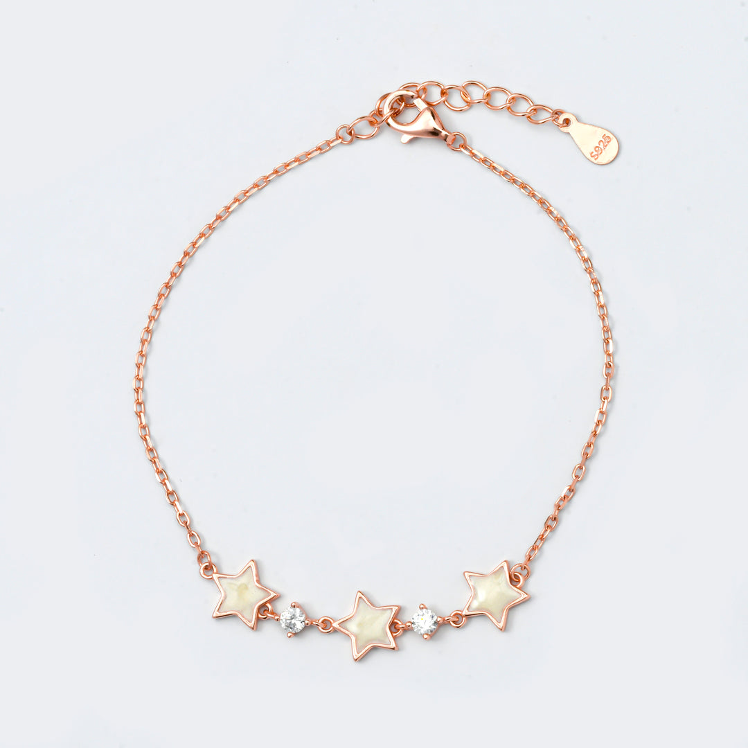 Rose Gold Starlit Bracelet