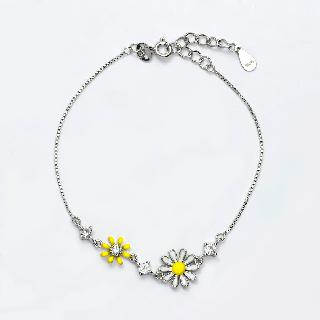 Silver Daisy Dream Bracelet