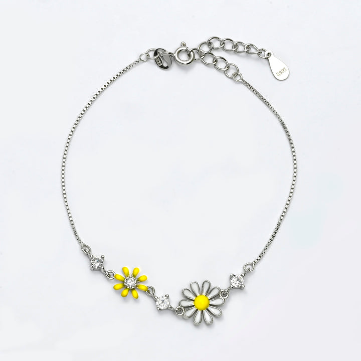 Silver Daisy Dream Bracelet