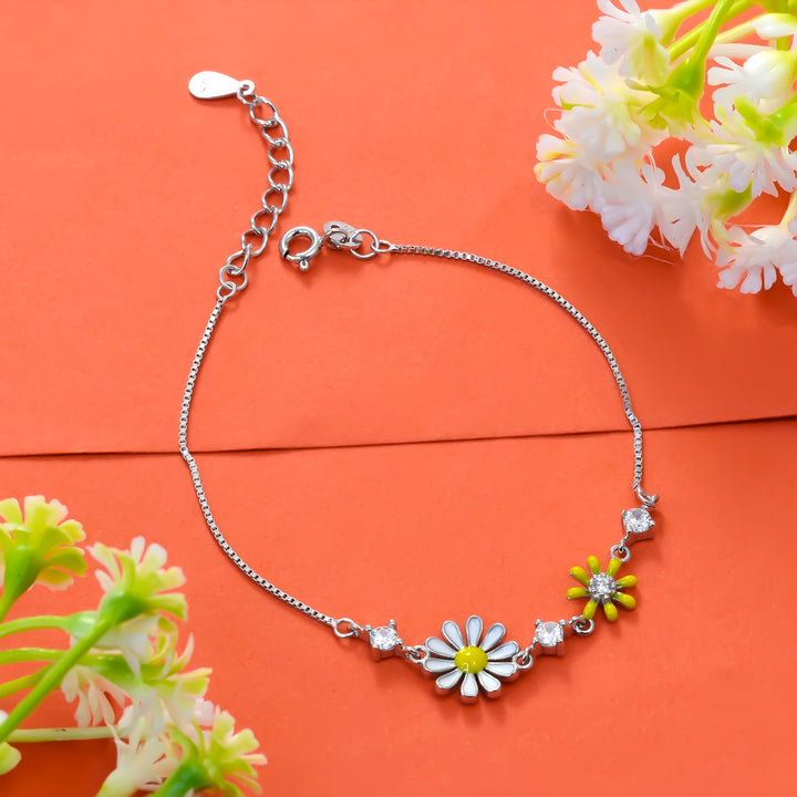 Silver Daisy Dream Bracelet