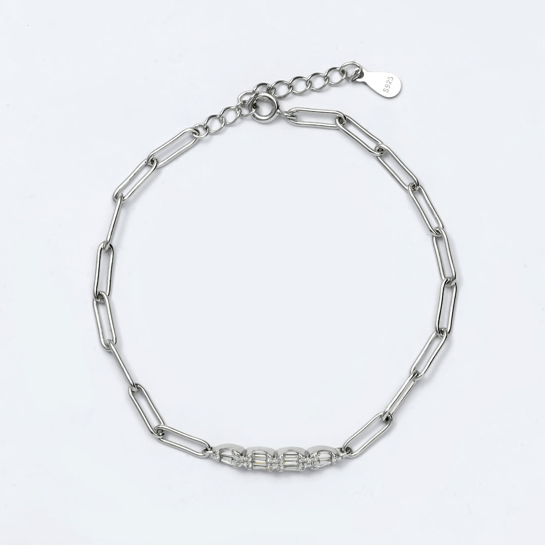 Silver Spark Bracelet