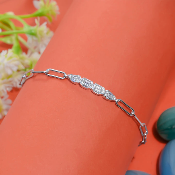 Silver Spark Bracelet