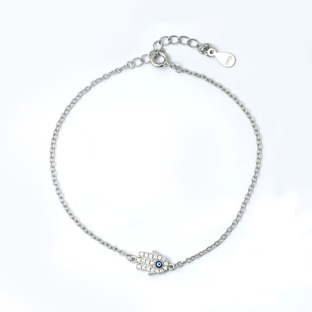 Hamsa Evil Eye Bracelet