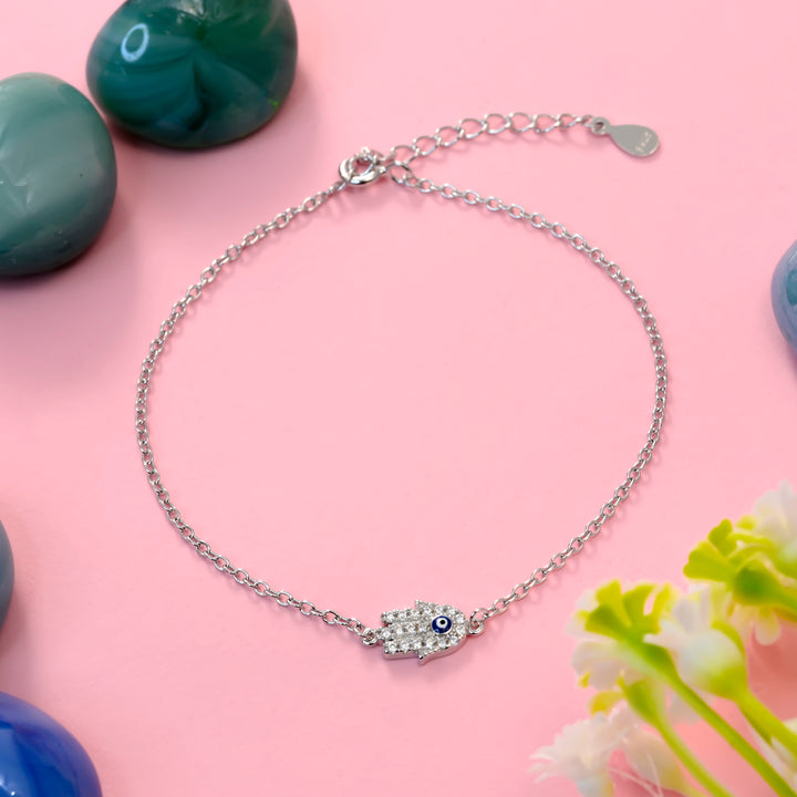Hamsa Evil Eye Bracelet