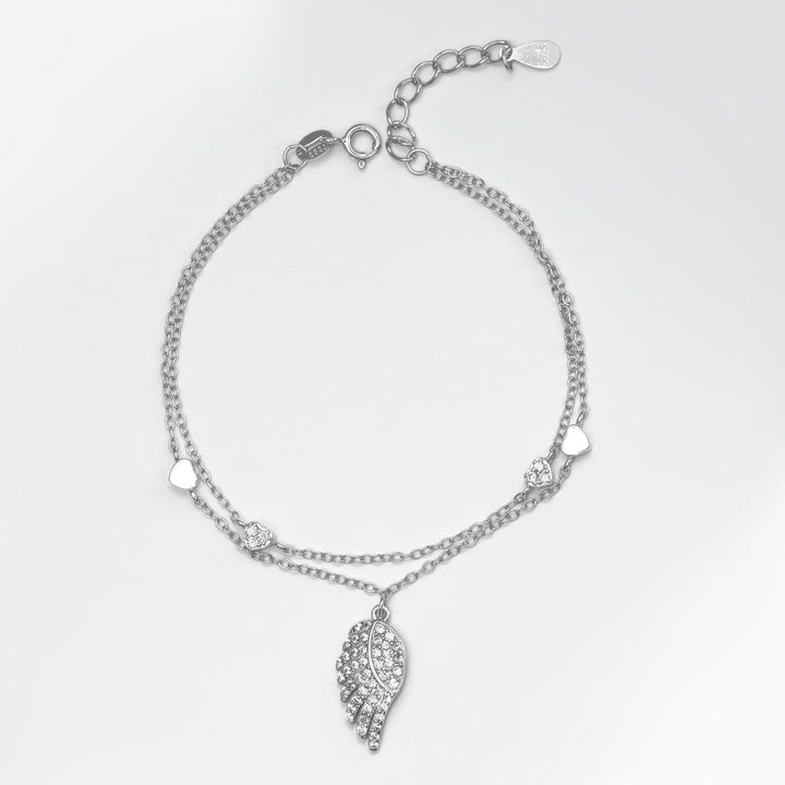 Winged Heart Bracelet