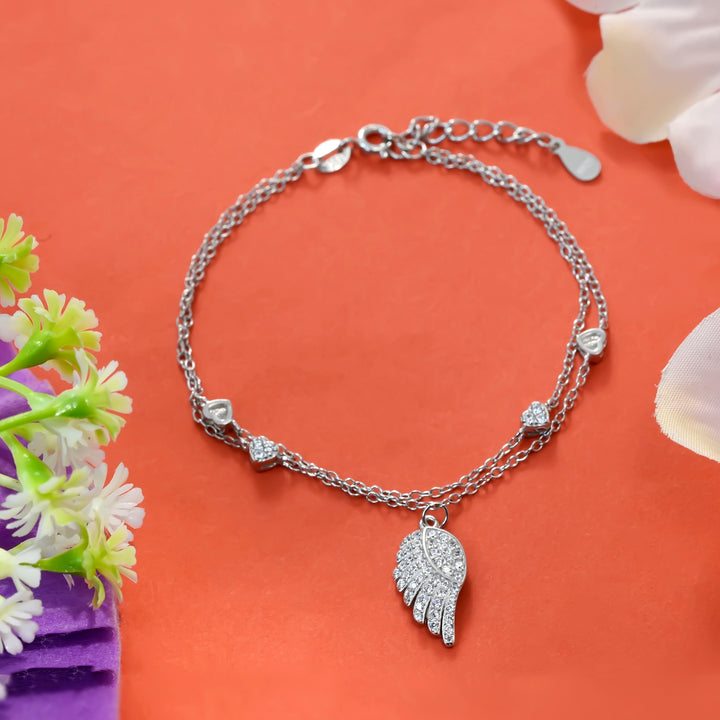 Winged Heart Bracelet