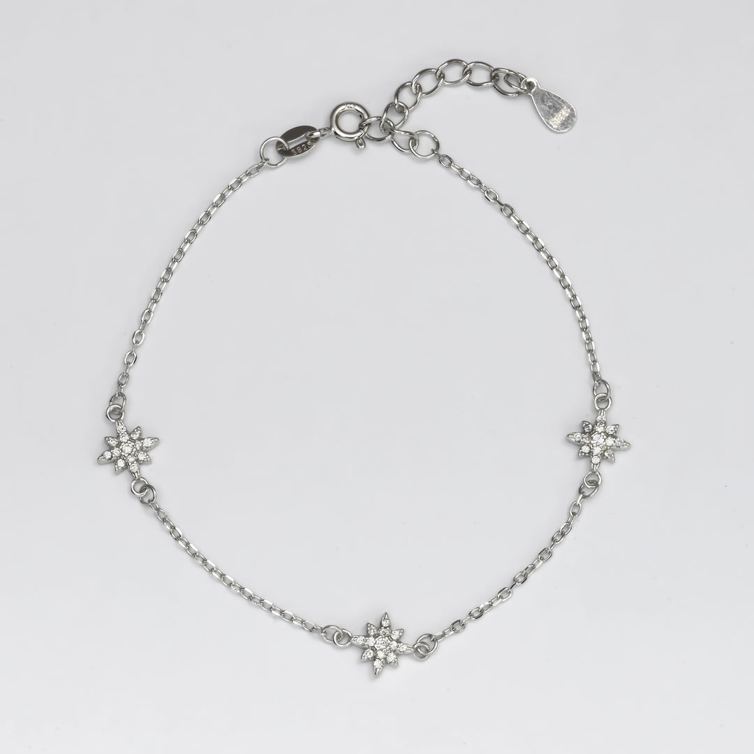 Silver Stellar Grace Bracelet