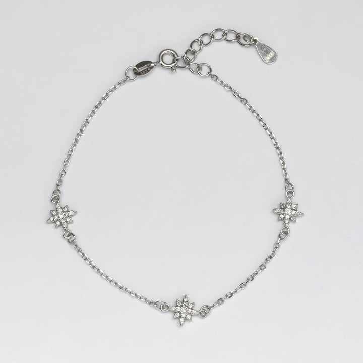 Silver Stellar Grace Bracelet