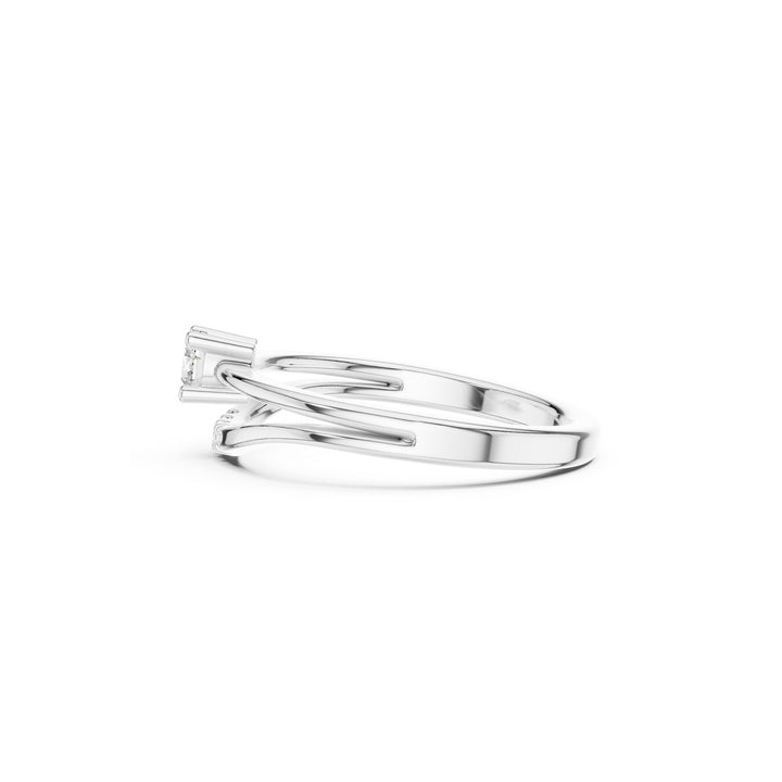 Amour 925 Silver Lab Grown Diamond Ring