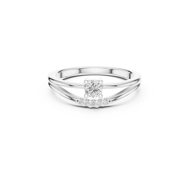 Amour 925 Silver Lab Grown Diamond Ring