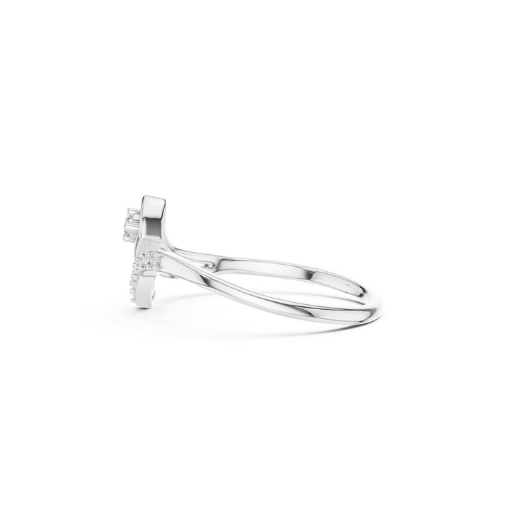 Nyra 925 Silver Lab Grown Diamond Ring