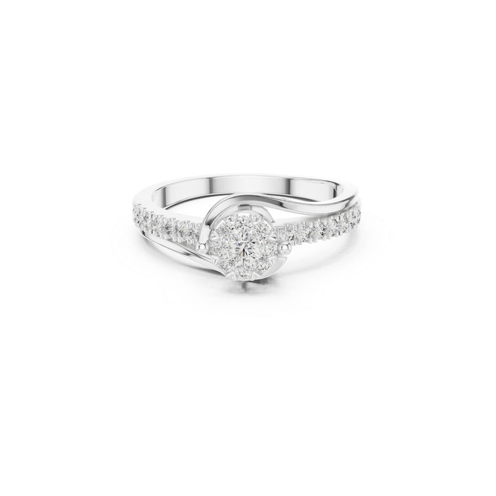 Forever 925 Silver Lab Grown Diamond Ring