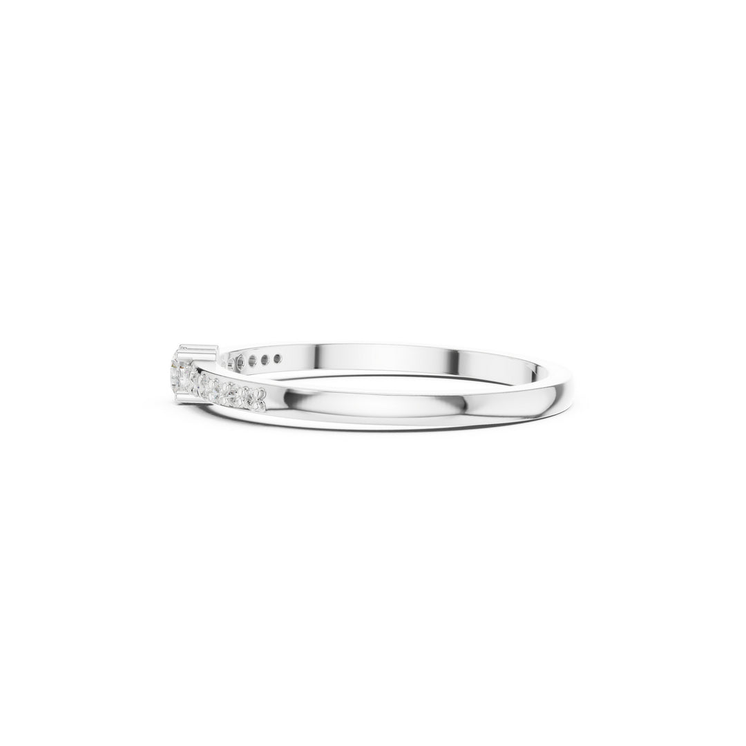 Aura 925 Silver Lab Grown Diamond Ring