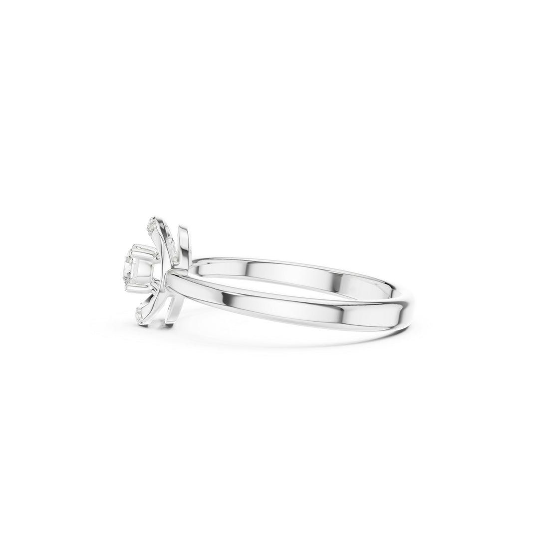 Eternal 925 Silver Lab Grown Diamond Ring