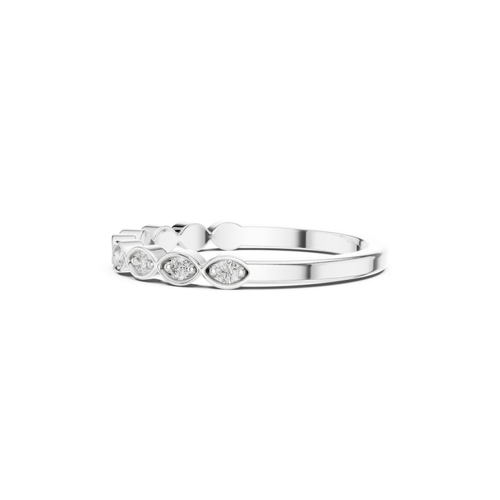 Embrace 925 Silver Lab Grown Diamond Ring