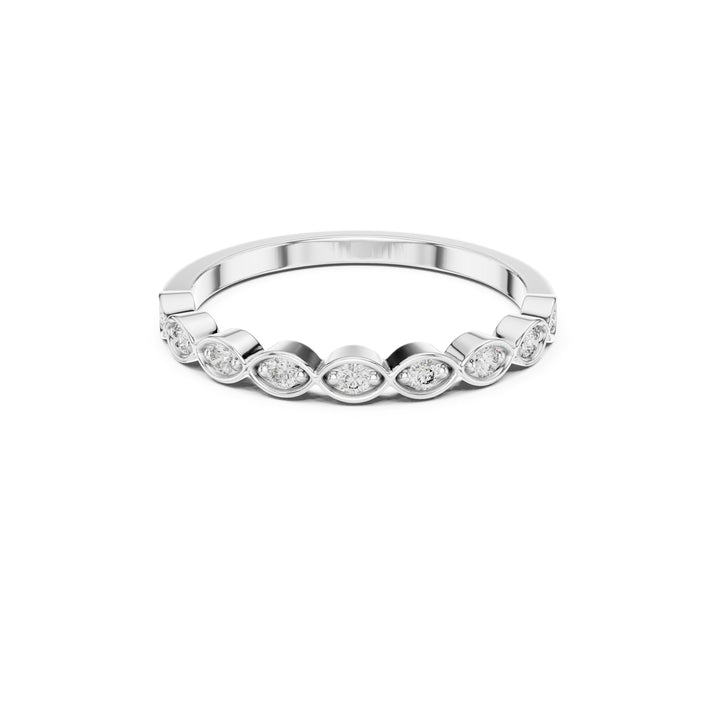 Embrace 925 Silver Lab Grown Diamond Ring