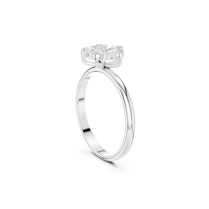 Bloom 925 Silver Lab Grown Diamond Ring