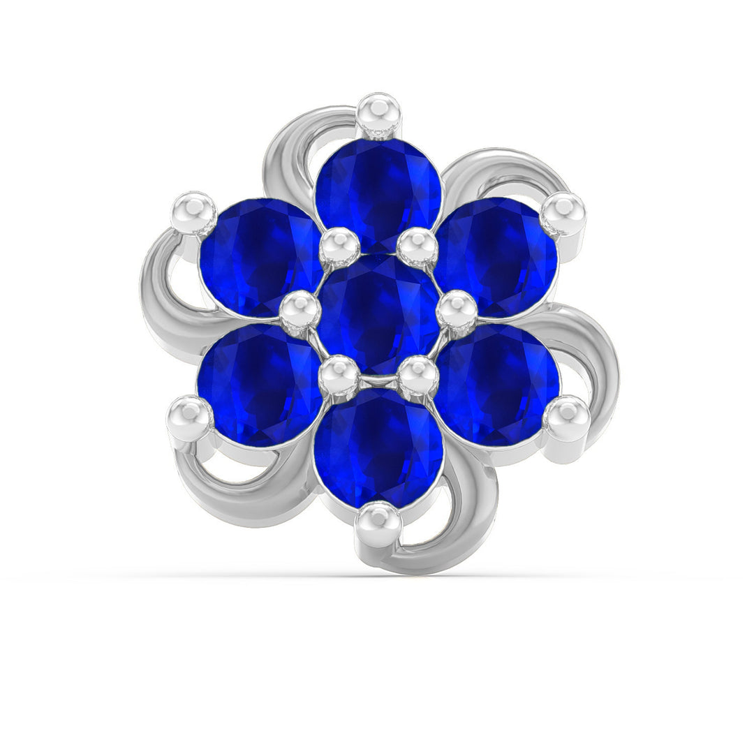 Spiral Radiance Screw Nose Pin