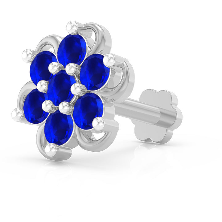 Spiral Radiance Screw Nose Pin