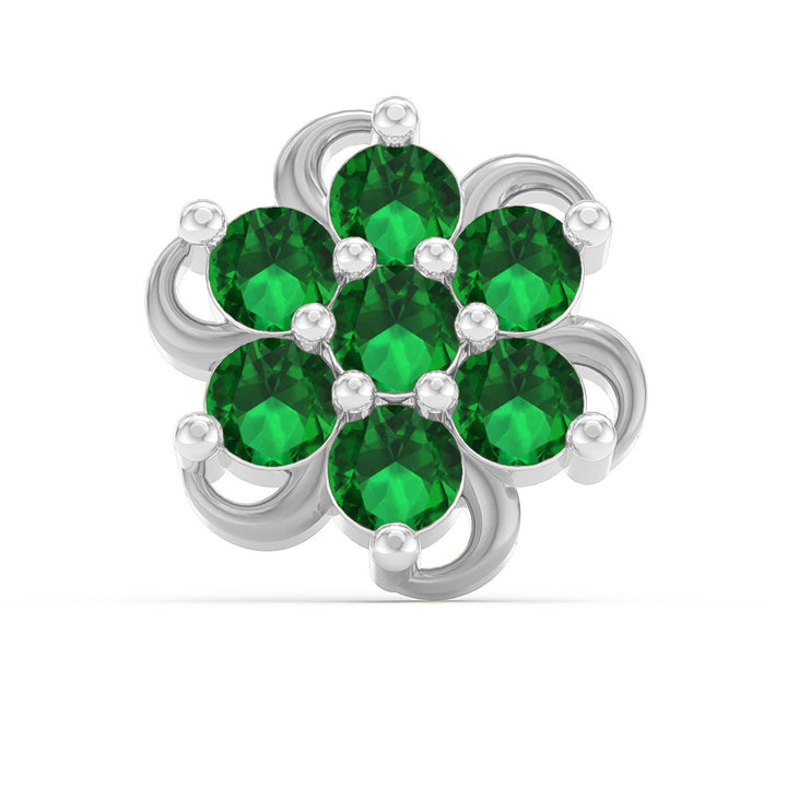 Spiral Radiance Screw Nose Pin