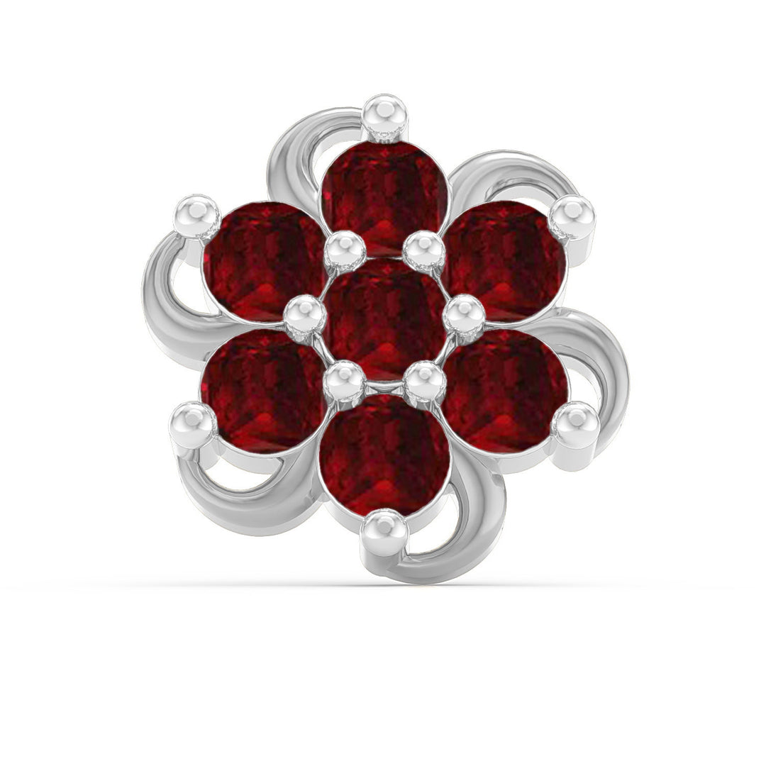 Spiral Radiance Screw Nose Pin