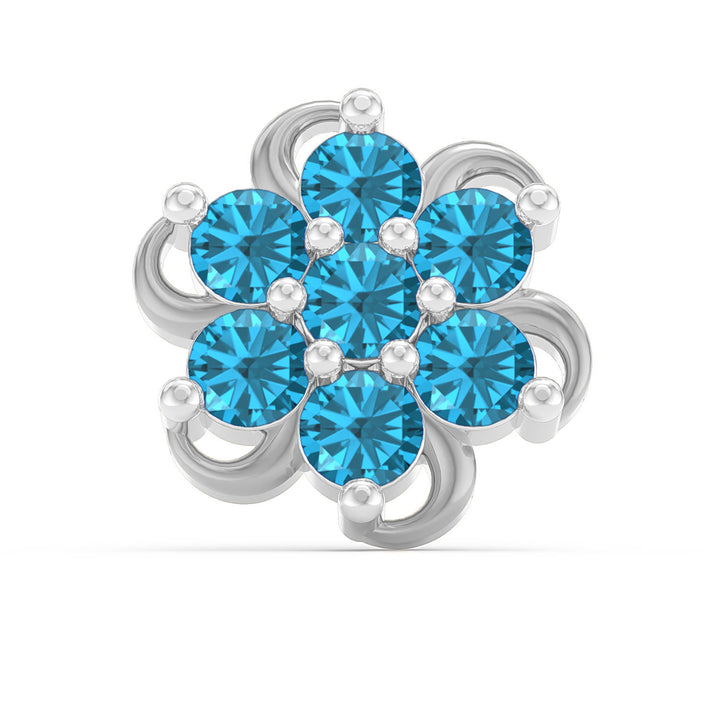 Spiral Radiance Screw Nose Pin