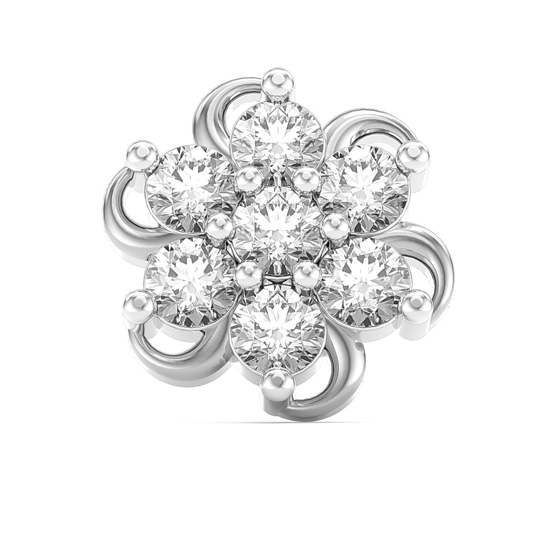 Spiral Radiance Screw Nose Pin