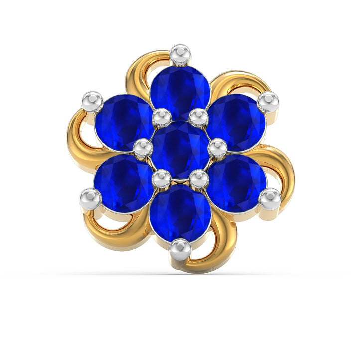 Spiral Radiance Screw Nose Pin