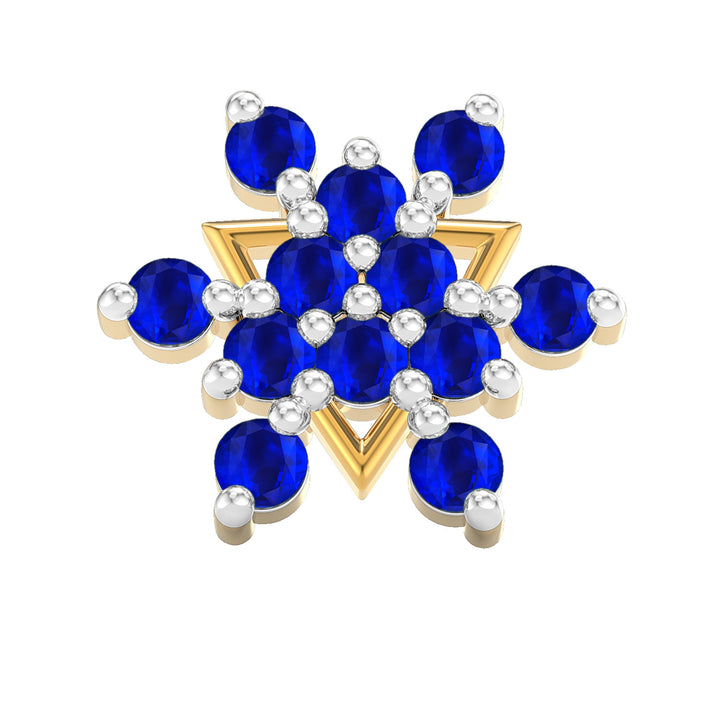 Twin Triangle Screw Nose Pin