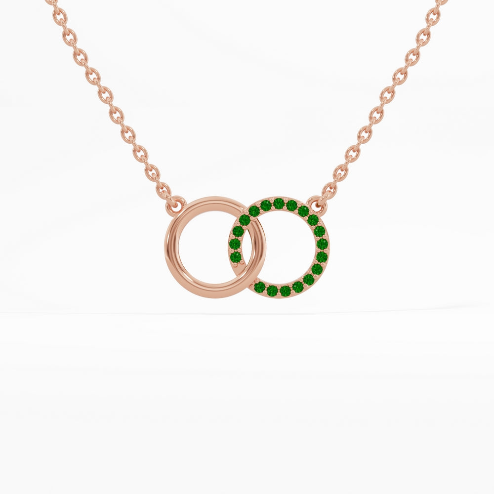 #metal_rose-gold-plated#stone-colour_emerald-green