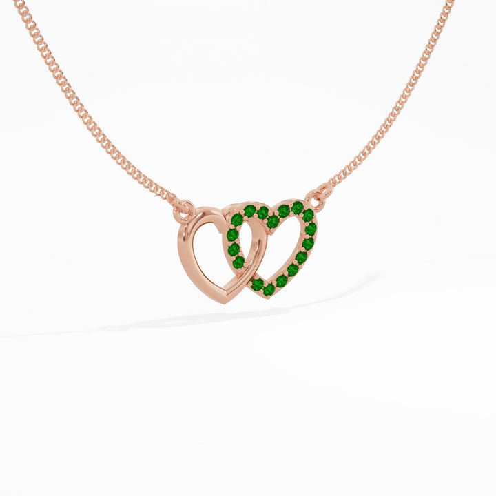 #metal_rose-gold-plated#stone-colour_emerald-green