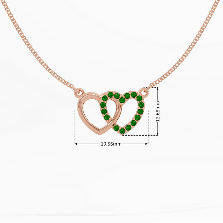 #metal_rose-gold-plated#stone-colour_emerald-green