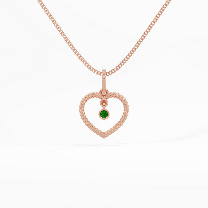 #metal_rose-gold-plated#stone-colour_emerald-green