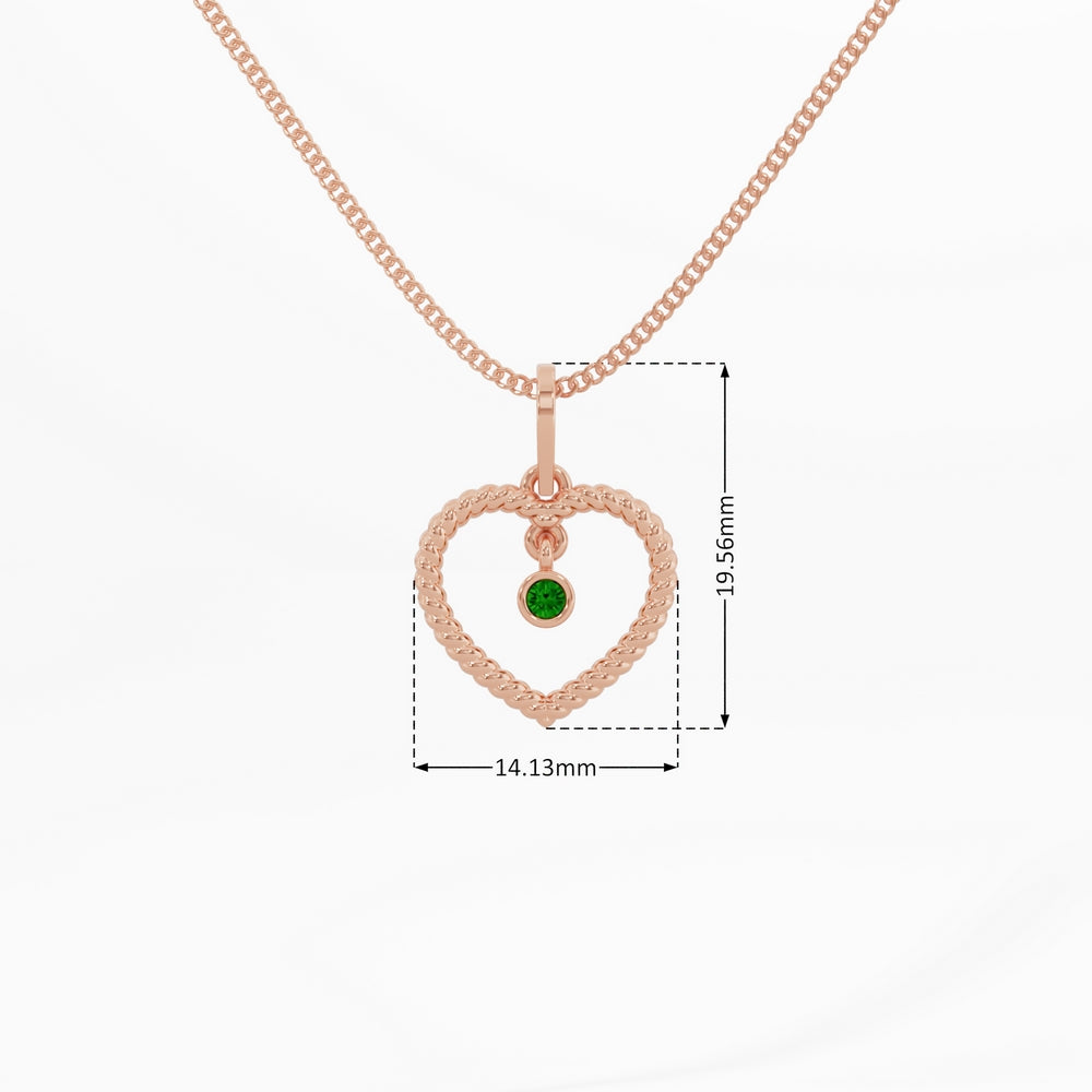 #metal_rose-gold-plated#stone-colour_emerald-green