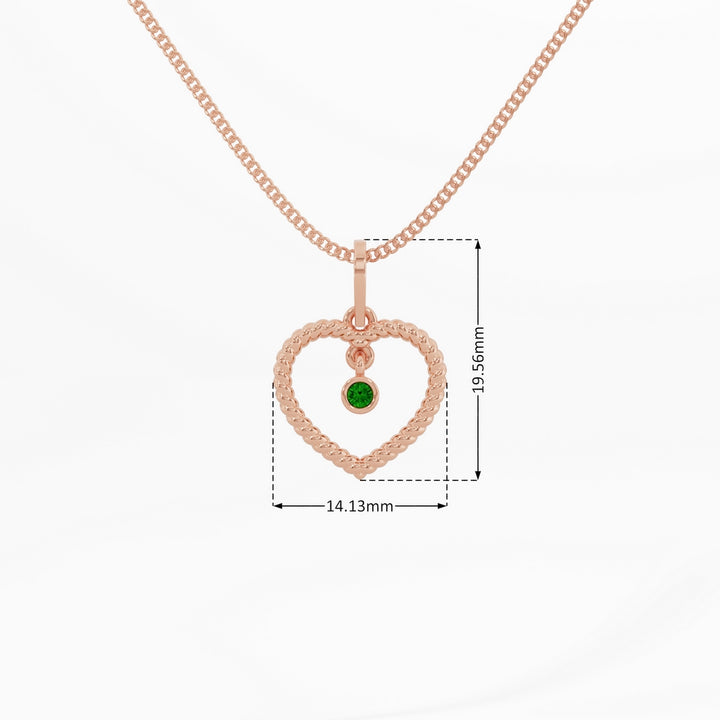 #metal_rose-gold-plated#stone-colour_emerald-green