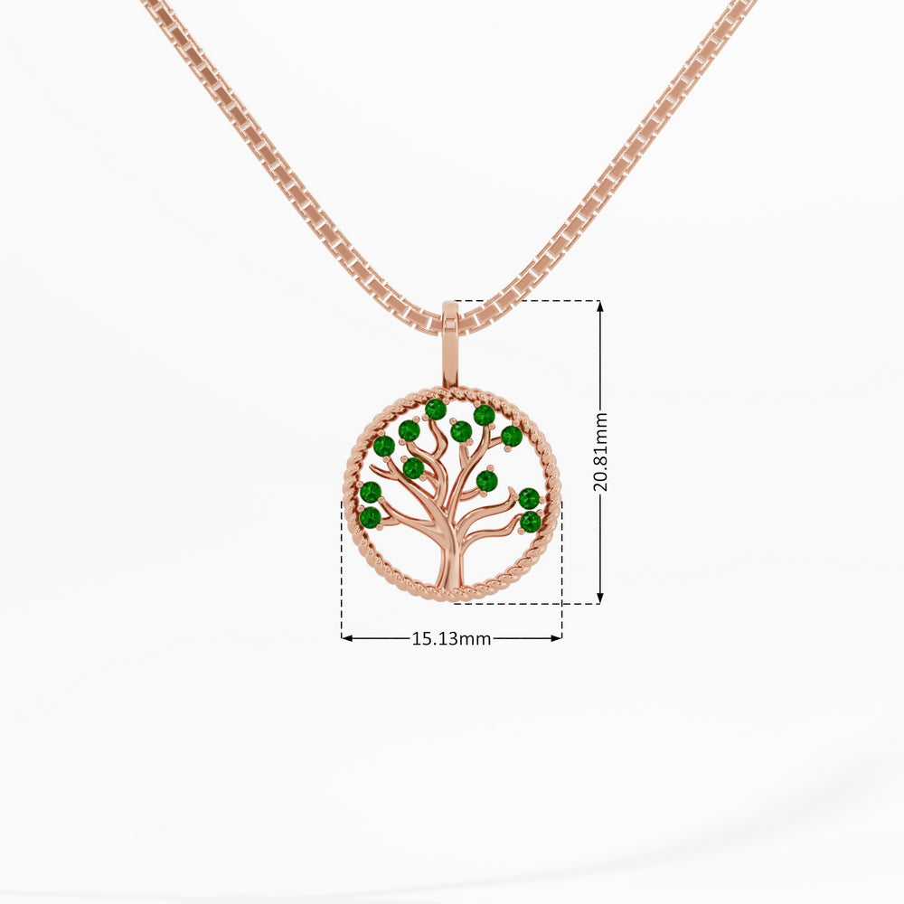 #metal_rose-gold-plated#stone-colour_emerald-green