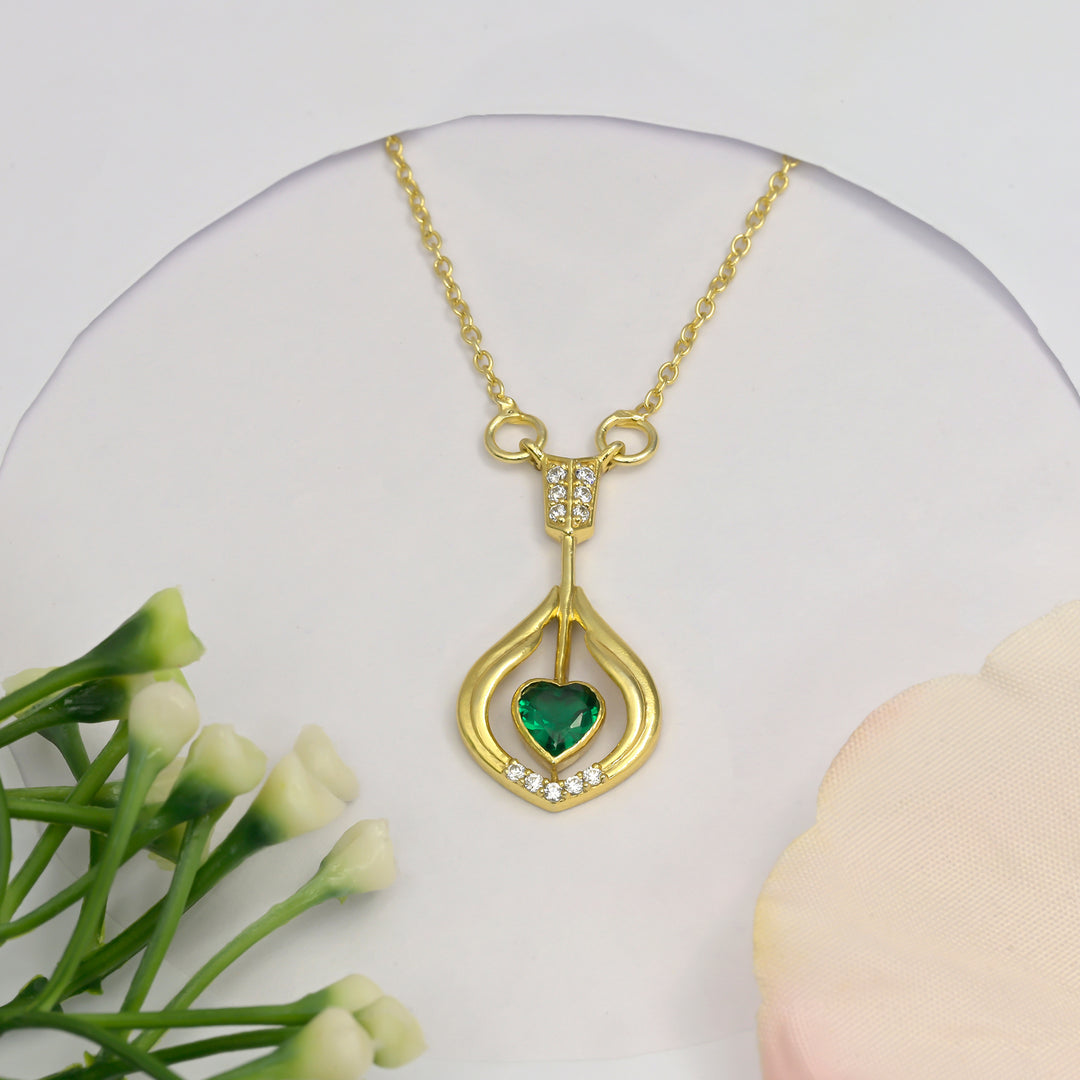 #metal_gold-plated#stone-colour_emerald-green
