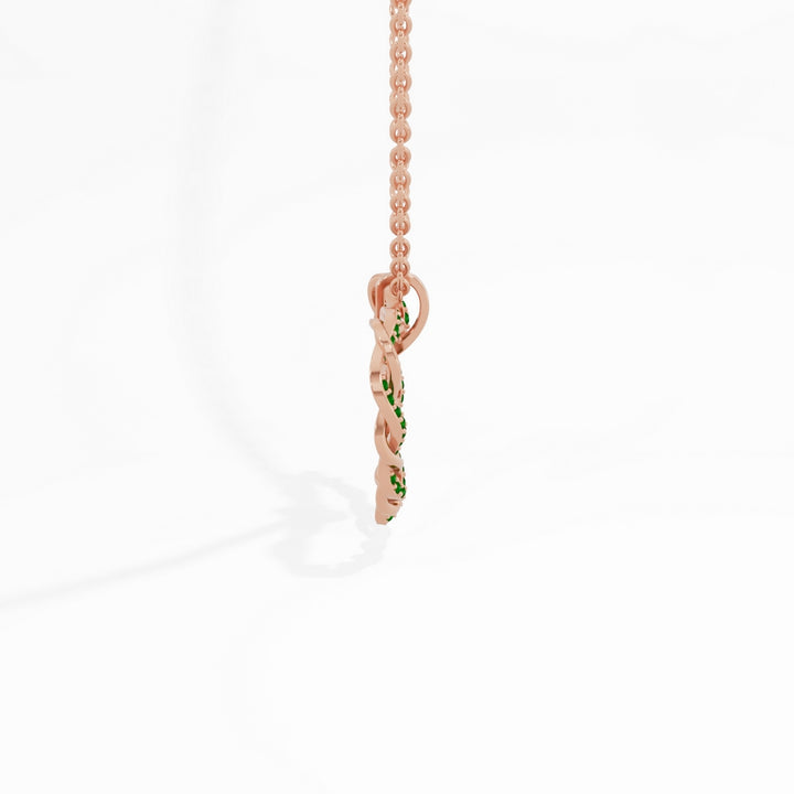 #metal_rose-gold-plated#stone-colour_emerald-green