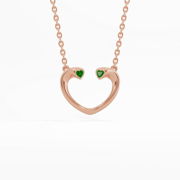 #metal_rose-gold-plated#stone-colour_emerald-green