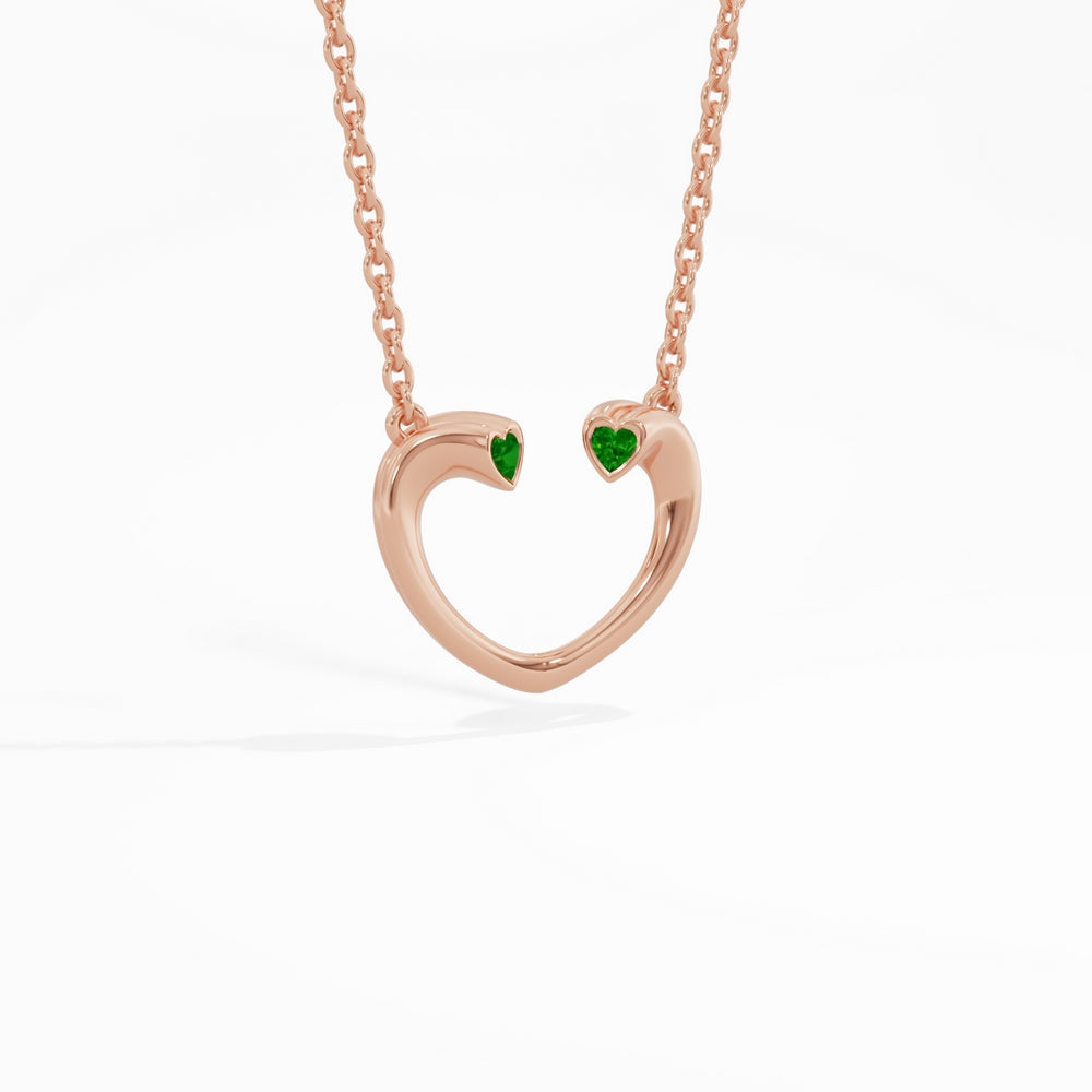 #metal_rose-gold-plated#stone-colour_emerald-green