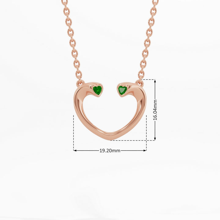 #metal_rose-gold-plated#stone-colour_emerald-green