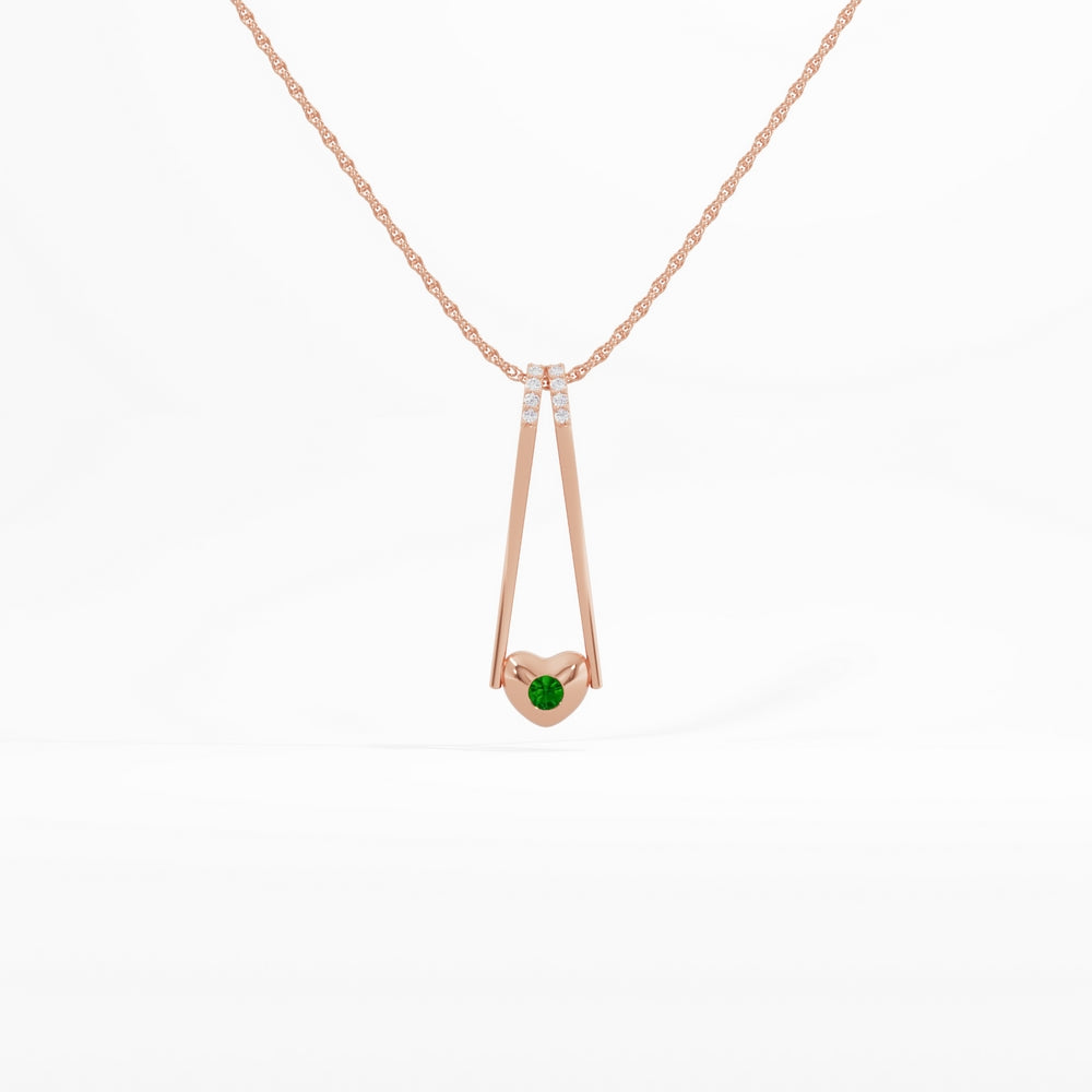 #metal_rose-gold-plated#stone-colour_emerald-green