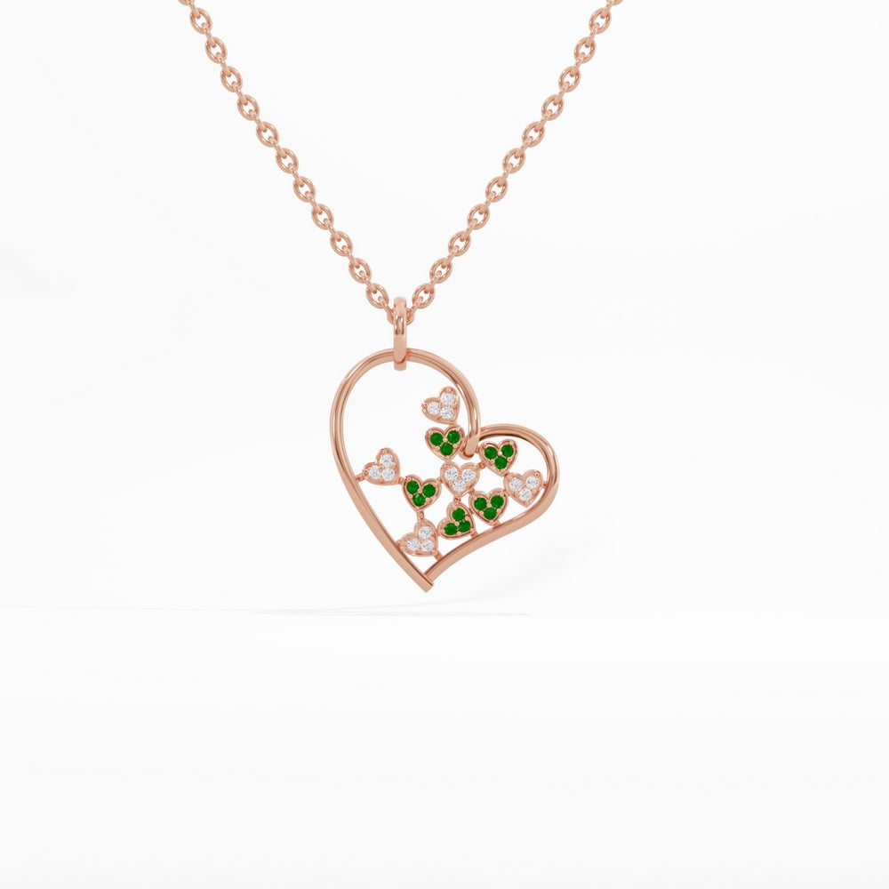 #metal_rose-gold-plated#stone-colour_emerald-green