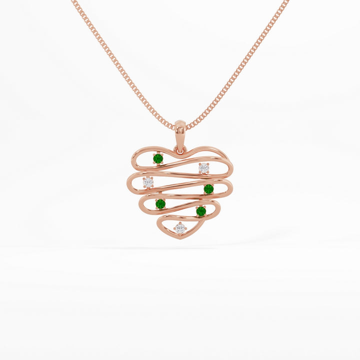 #metal_rose-gold-plated#stone-colour_emerald-green
