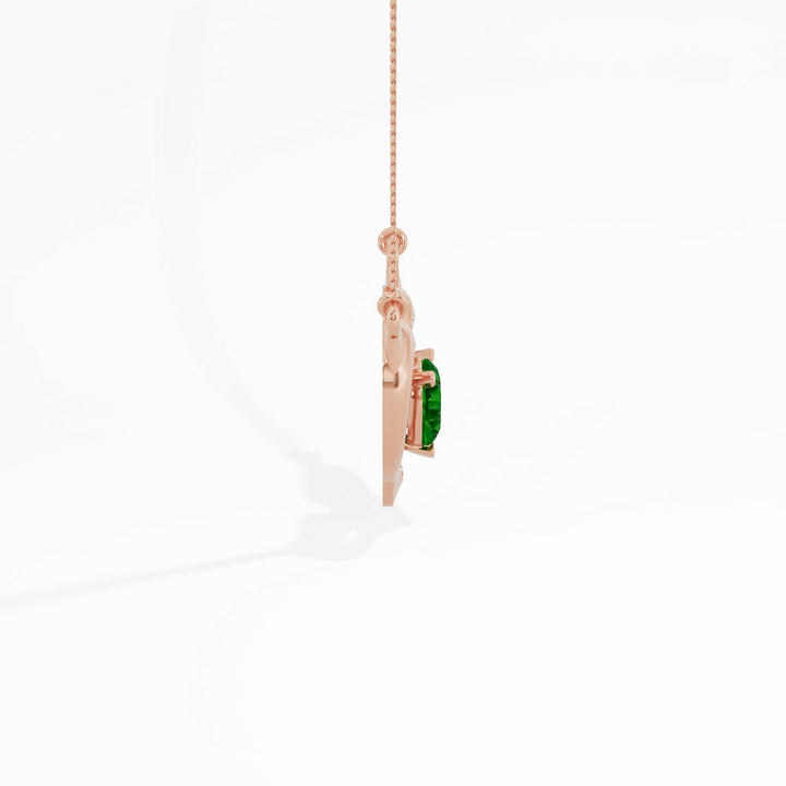 #metal_rose-gold-plated#stone-colour_emerald-green